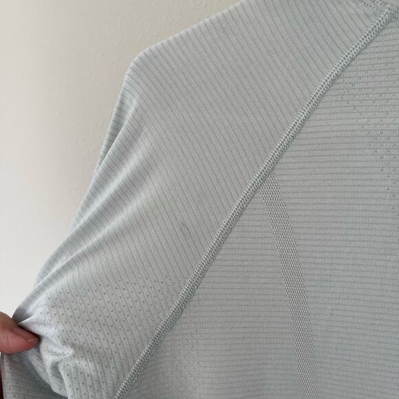 Lululemon Swiftly Tech Long Sleeve Shirt Light Blue (10) - Picture 7 of 8